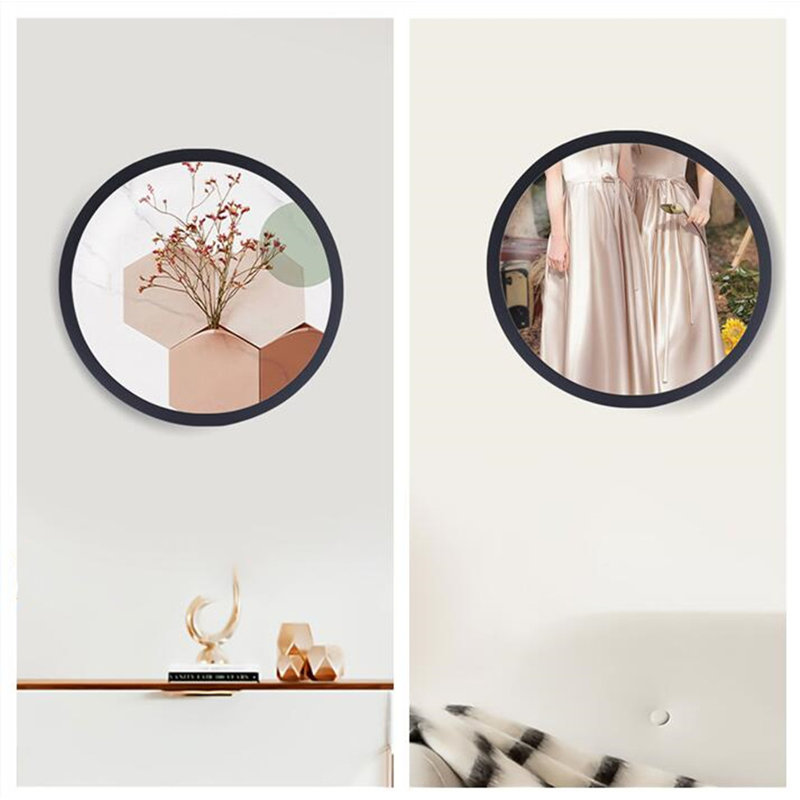 Latitude Run® Round Wood Picture Frame Wayfair